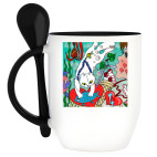 Кружка с ложкой