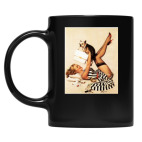 Кружка цветная UV-DTF