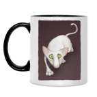 Кружка двухцветная