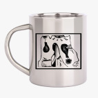 Кружка металлическая