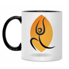 Кружка двухцветная