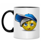 Кружка двухцветная