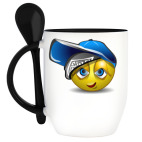 Кружка с ложкой