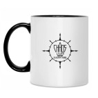 Кружка двухцветная