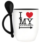 Кружка с ложкой