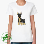 Женская футболка органик