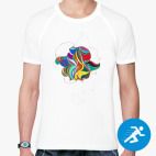 Мужская спортивная футболка