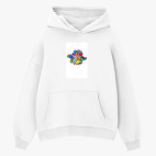 Толстовка худи оверсайз