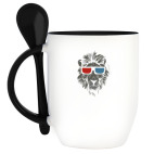 Кружка с ложкой