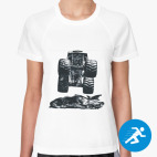 Женская спортивная футболка