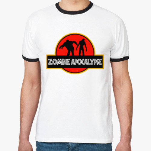 Футболка Ringer-T Zombie Apocalypse
