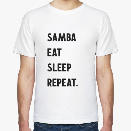 Футболка Samba Eat Sleep Repeat