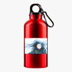 Металлическая бутылка 400 мл UV-DTF