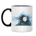 Кружка двухцветная