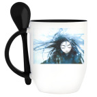 Кружка с ложкой