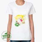 Женская футболка органик