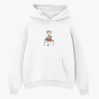 Толстовка худи оверсайз