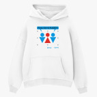 Толстовка худи оверсайз