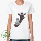 Женская футболка органик