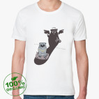 Мужская футболка органик