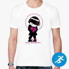 Мужская спортивная футболка