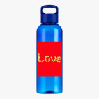 Прозрачная спортивная бутылка