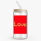 Банка с бамбуковой крышкой