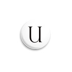 Значок 25 мм  U