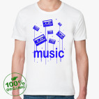 Мужская футболка органик