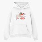 Толстовка худи оверсайз