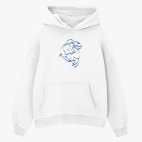 Толстовка худи оверсайз