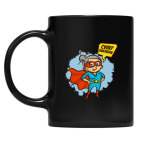 Кружка цветная UV-DTF