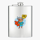 Фляжка стальная