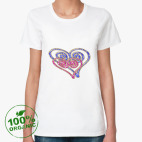 Женская футболка органик