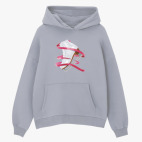 Толстовка худи оверсайз