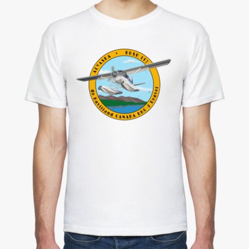 Футболка с принтом beaver