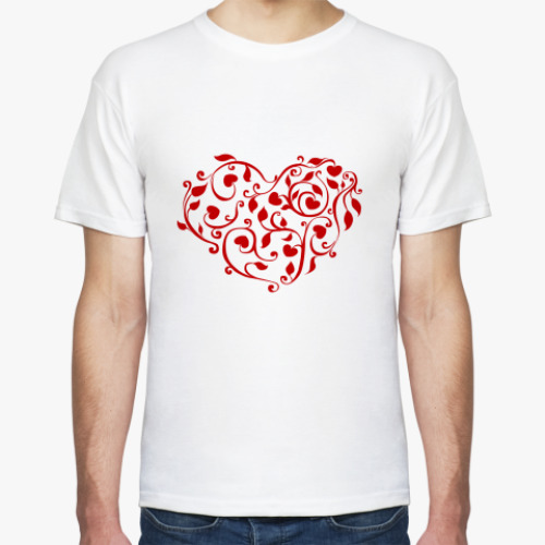 Футболка с принтом Сердце
