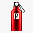 Металлическая бутылка 400 мл UV-DTF