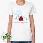 Женская футболка органик