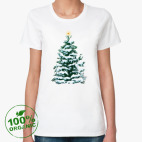 Женская футболка органик