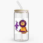 Банка с бамбуковой крышкой