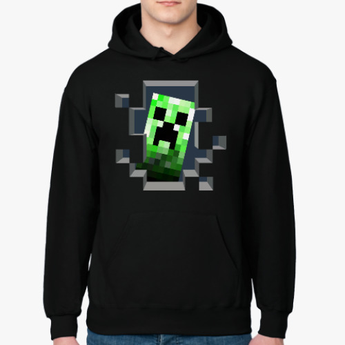 Толстовка худи Creeper . Minecraft