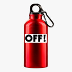 Металлическая бутылка 400 мл UV-DTF