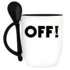 Кружка с ложкой