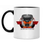 Кружка двухцветная