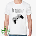 Мужская футболка органик