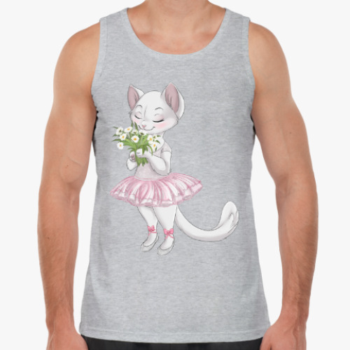 Майка с принтом чарующий вечер