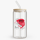 Банка с бамбуковой крышкой