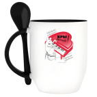 Кружка с ложкой