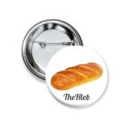 Значок 37 мм Булка хлеба